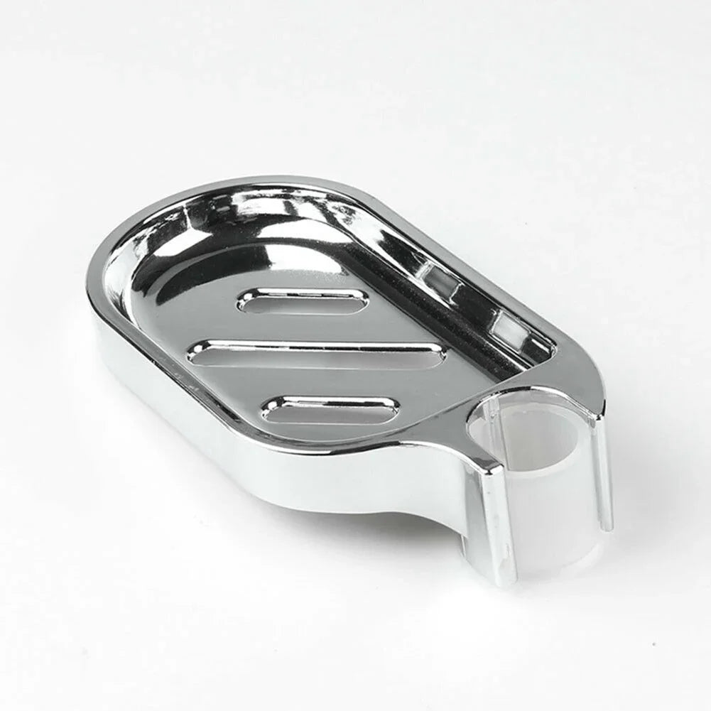 Barre douche porte-savon premium ensemble complet 2-en-1 moderne - 66g résistance 15kg fixation renforcée
