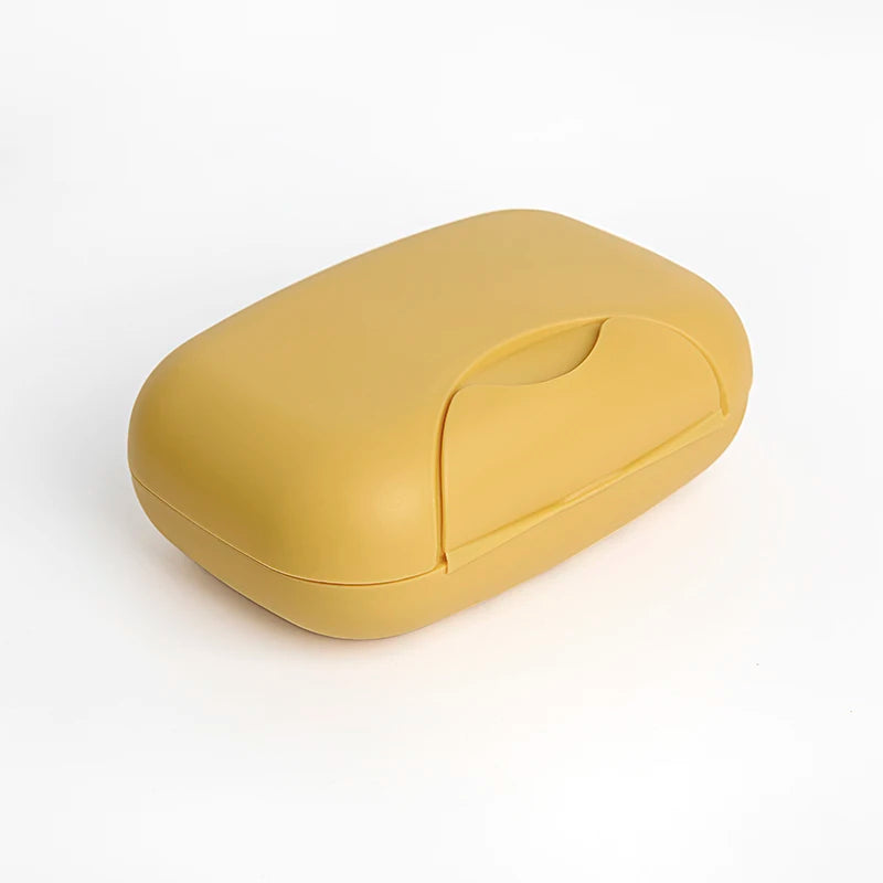 Porte-savon voyage ouvert étanche avec savon transport nomade premium ultra-léger