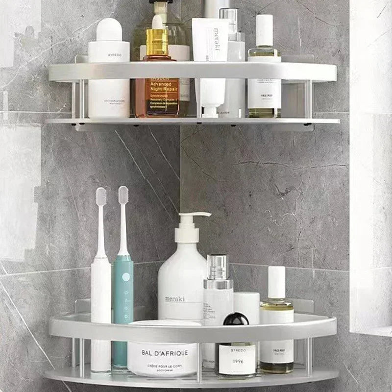 Porte-savon angle douche élégant accessoire coin