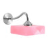 Porte-savon magnétique argenté fixation sans perçage - Accessoire salle de bain innovant 91g

