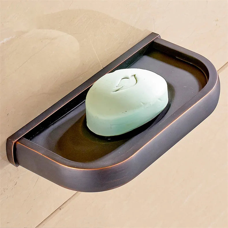 Porte-savon cuivre vintage premium - vue d'ensemble du design élégant et intemporel

