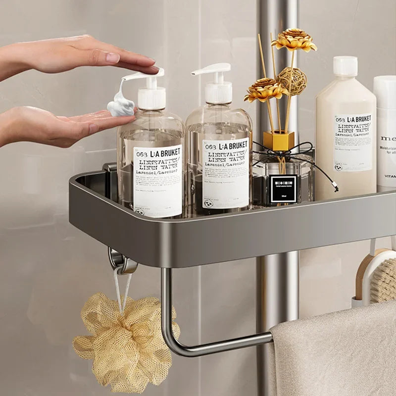 Support porte-savon douche élégant accessoire moderne