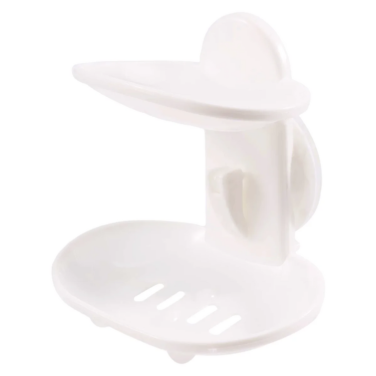 Support savon lavabo fonctionnel - Porte-savon évier moderne système drainage efficace accessoire salle de bain
