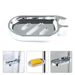 Barre Douche Porte-Savon Premium - Ensemble Complet 2-en-1 Moderne - Vignette | Le porte savon