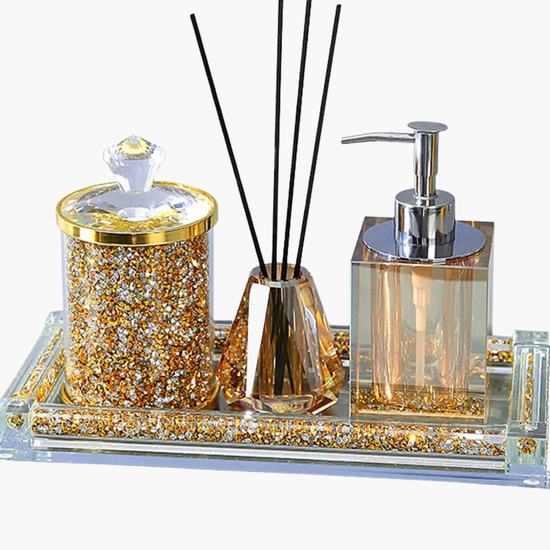 Éclat porte-savon paillettes brillant premium, finition scintillante glamour décoratif