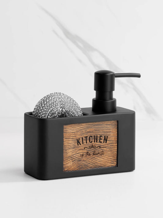 distributeur savon  porte eponge