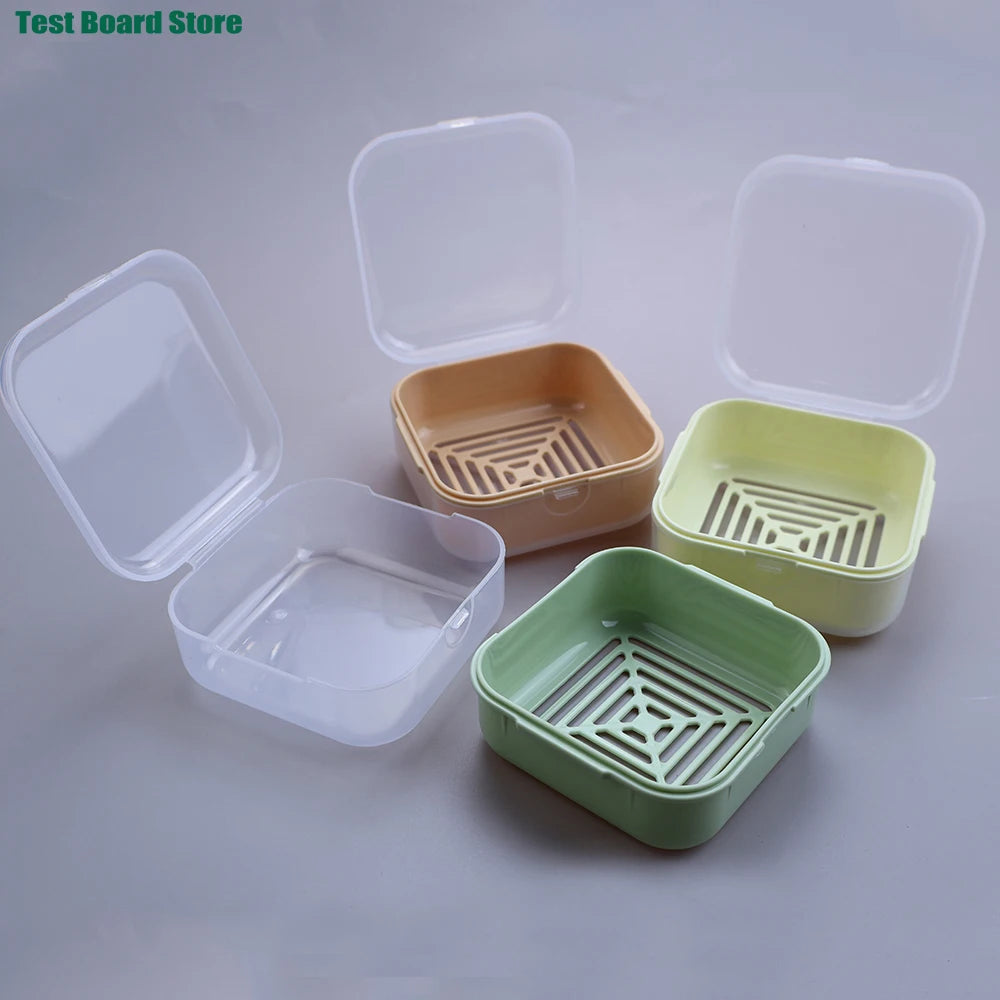 Mini porte-savon compact premium petit format - Design mignon adorable 41g

