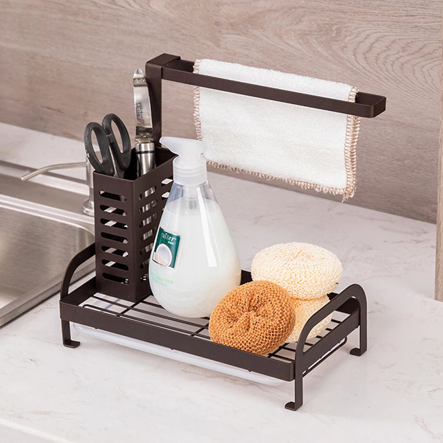 Éponge porte-savon 2-en-1 premium détail - Accessoire salle de bain innovant ergonomique - Système drainage optimisé texture antibactérienne haute qualité
