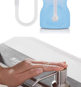 Porte-savon lavabo élégant design moderne - Support évier salle de bain drainage optimal 470g
