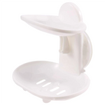 Porte-Savon Blanc Pur Minimaliste - Design Épuré Salle de Bain - Vignette | Le porte savon