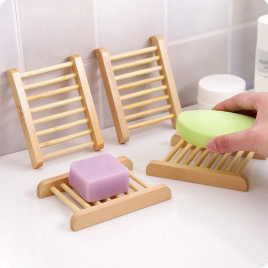 porte savon bois