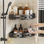 Porte-Savon Angle Douche Premium - Antidérapant Gain Place Optimisé Moderne - Vignette | Le porte savon