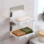 Porte-Savon Douche Sans Vis Premium - Installation Facile Antidérapant Moderne - Vignette | Le porte savon