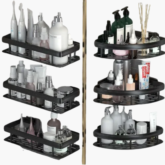 Étagère savon murale premium - rangement salle de bain design contemporain anti-corrosion douche